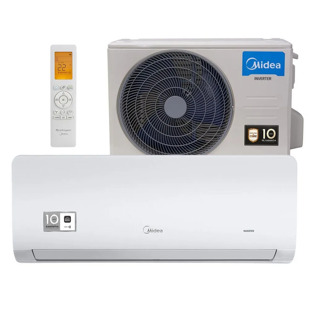 Ar Condicionado Split Midea Inverter 12000 Btus Xtremesave Frio 42agvci12m5 220v